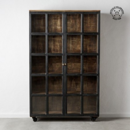 VITRINA NEGRO-NATURAL...